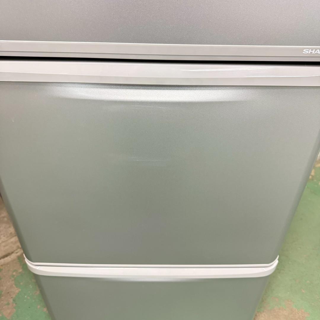 SHARP 冷蔵庫 大型 350L 2020年製 両開き3ドア KR0180