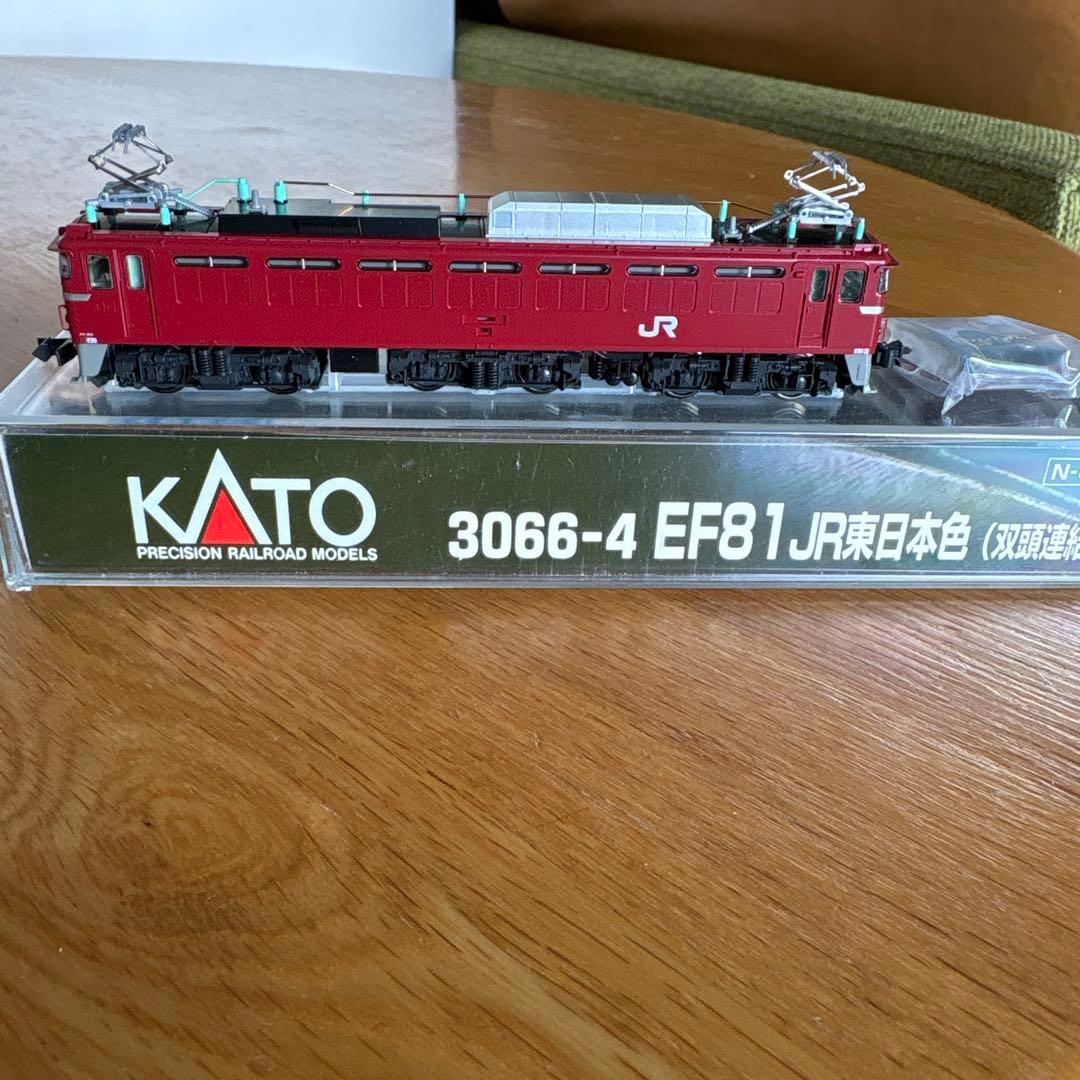 【新同】KATO 3066-4 EF81 JR東日本色(双頭連結器付)