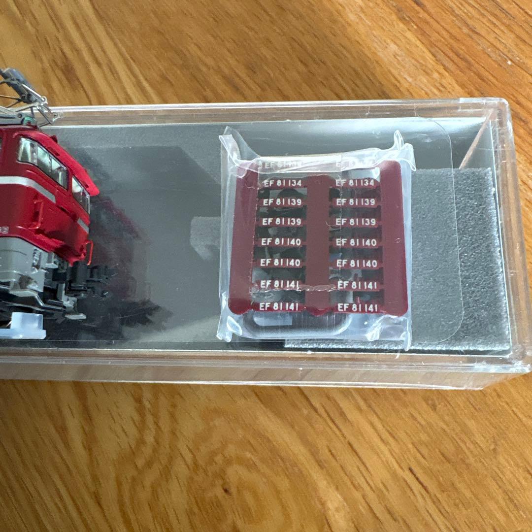 【新同】KATO 3066-4 EF81 JR東日本色(双頭連結器付)