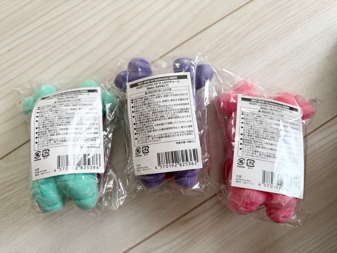 TWICE 7周年グッズ BABY LOVERYS ひっかけチャーム（ミブリー