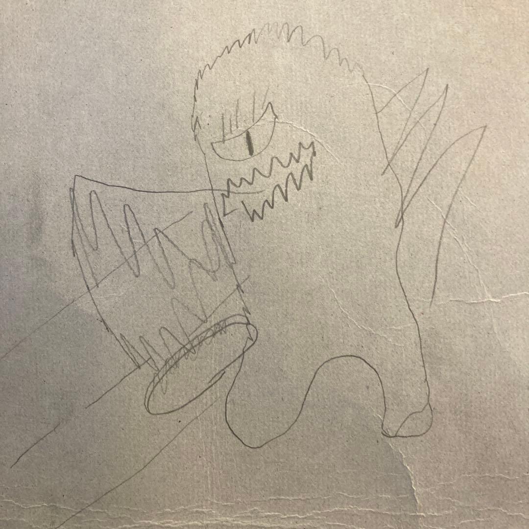 授業中に書いた絵画