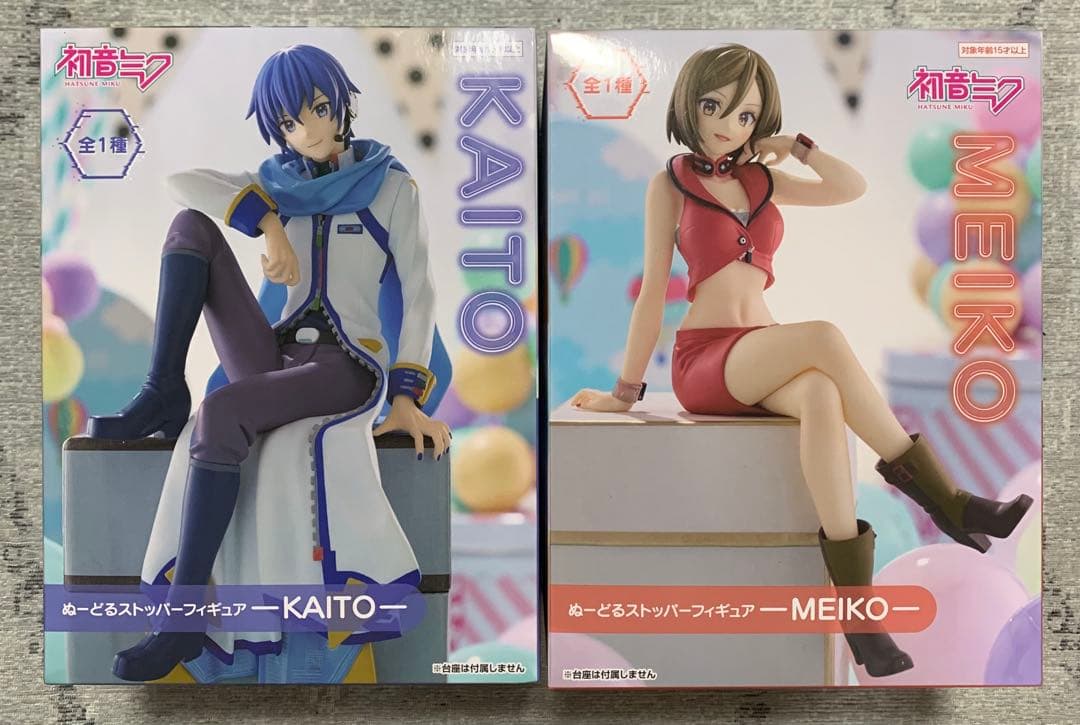 初音ミク ぬーどるストッパーフィギュア KAITO MEIKO - メルカリ