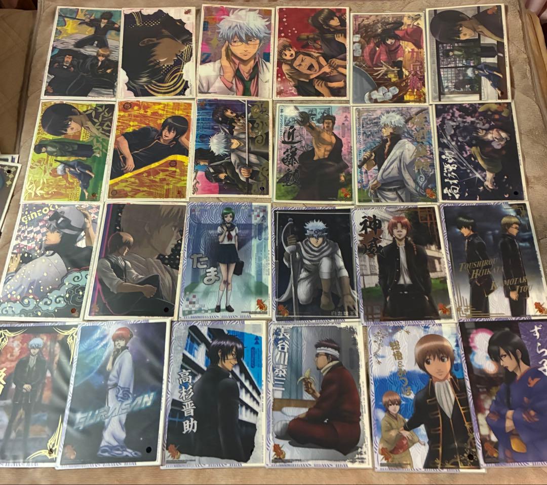 GINTAMA 銀魂 クリアコレクション 銀魂90枚以上 大量 他グッズまとめ売
