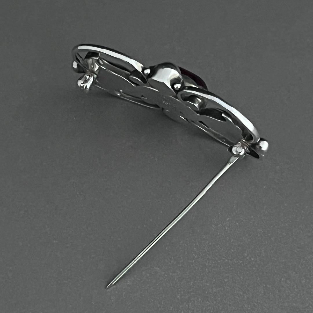 希少】ジョージ ジェンセン ブローチ #236A アンバー ヴィンテージ