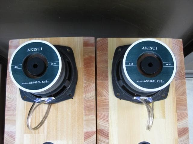 AKISUI フルレンジスピーカー 自作 ペア - メルカリ