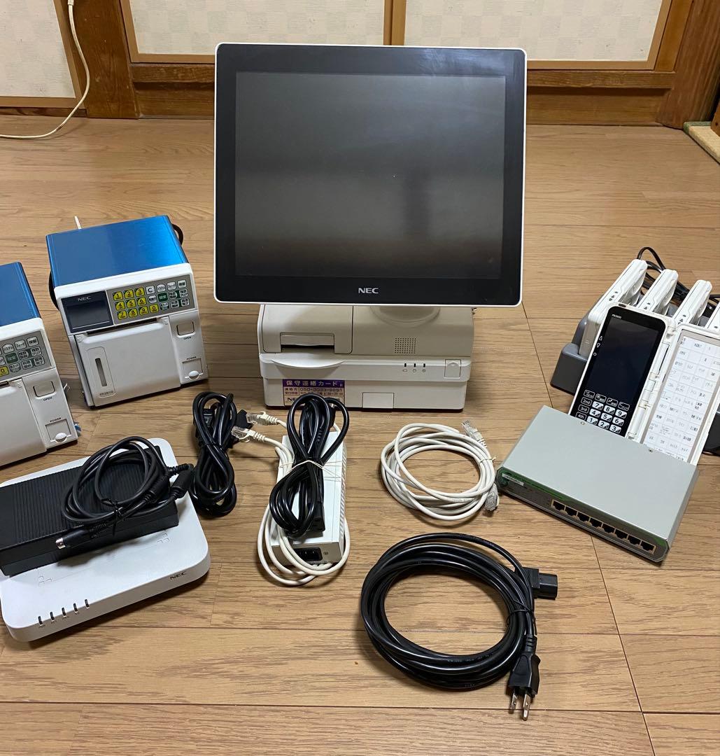 NEC レジシステム FWP7121WS2 モニター付きPWPY712W52 NEC レジ