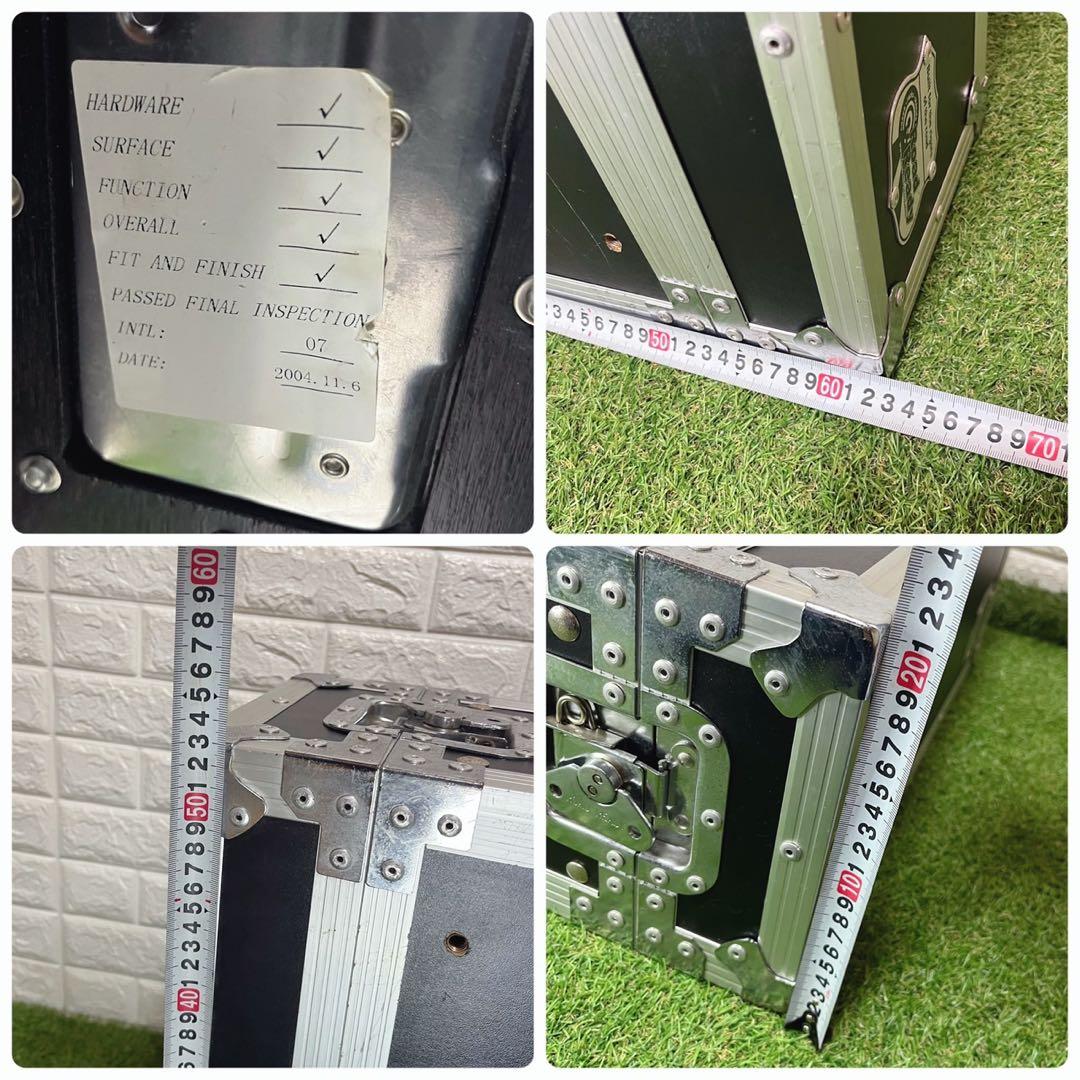 RoadReady ラックマウントケース オーディオ セパレート式 ブラック