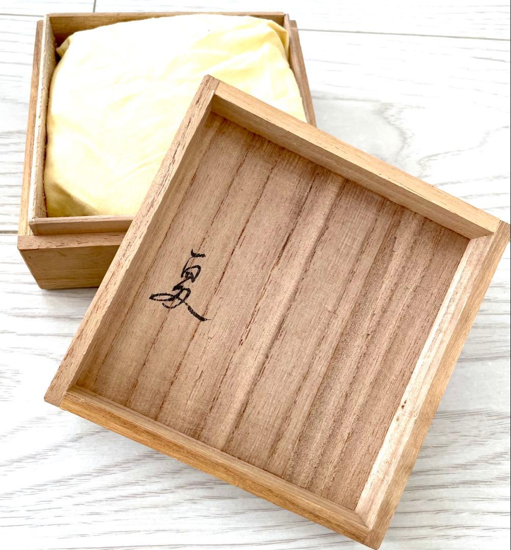 茶托　純銀　箱あり　373.8g