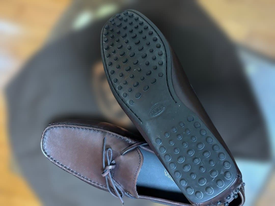 TOD'S ブラウン モカシン