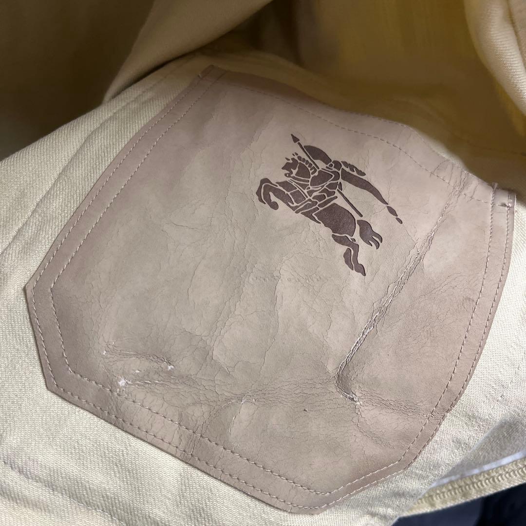 新品タグ付 バーバリー ジャケット サイズL メンズ ベージュ ノバチェック