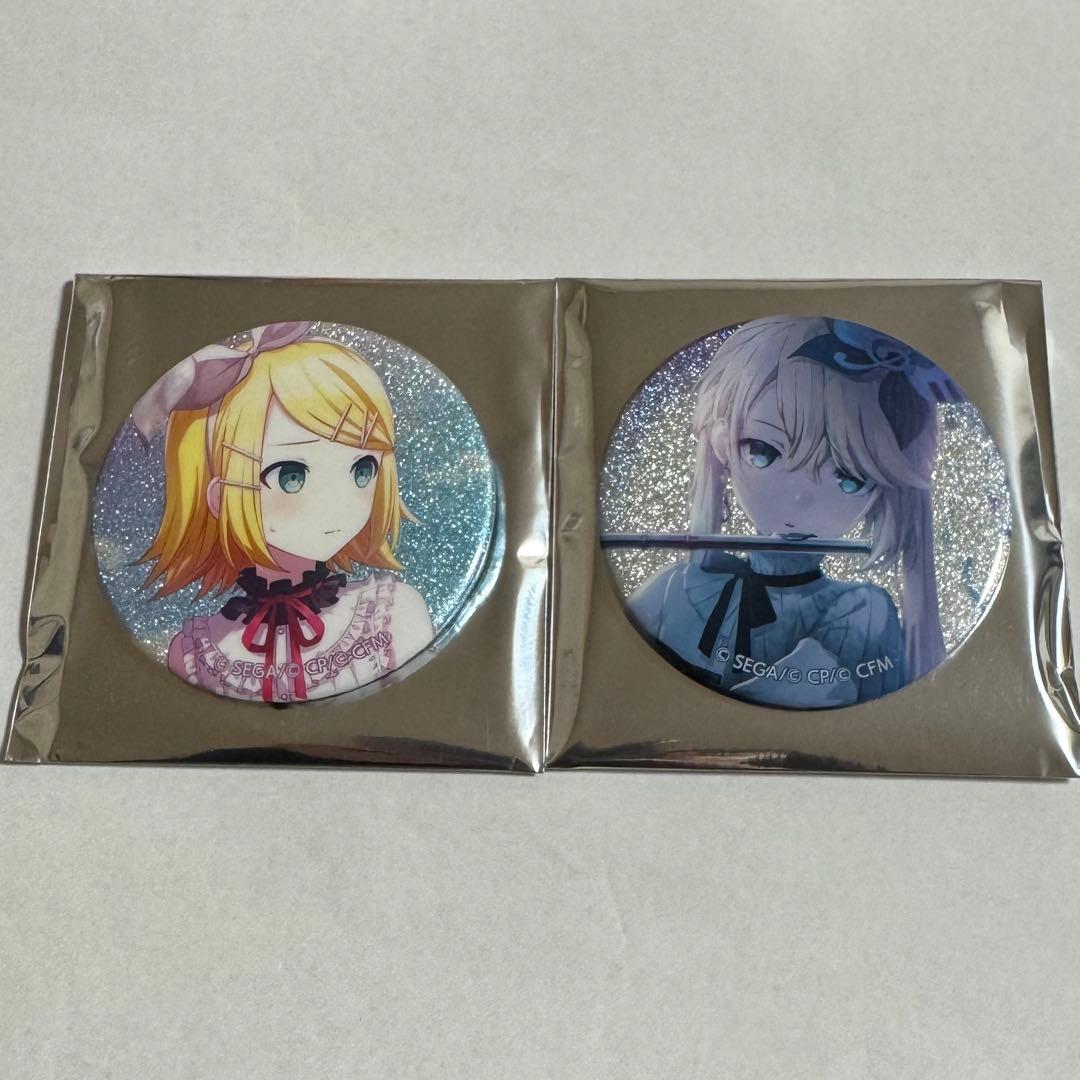 プロセカ 鏡音リン グリッター缶バッジ グリ缶 35a 【予約商品