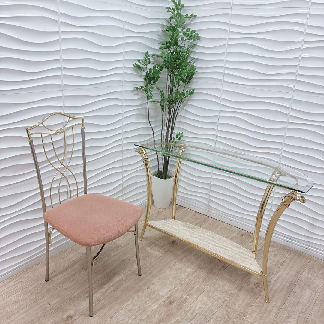 ◇大阪府 神戸市 配達無料！◇イタリア製ガラステーブル◇スペイン製