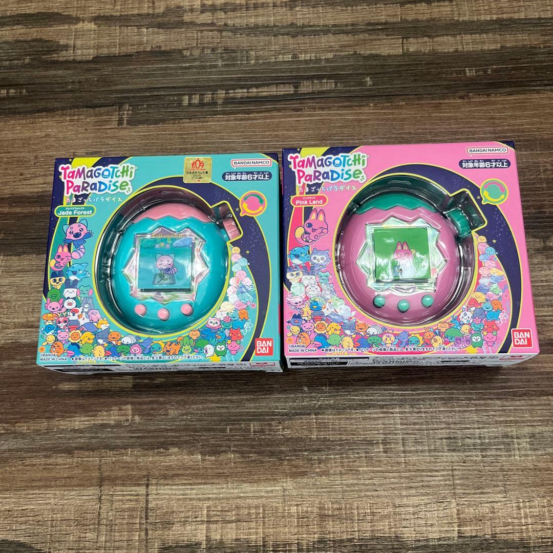 新品未開封】たまごっちパラダイス ジェイドフォレスト ピンクランド 2