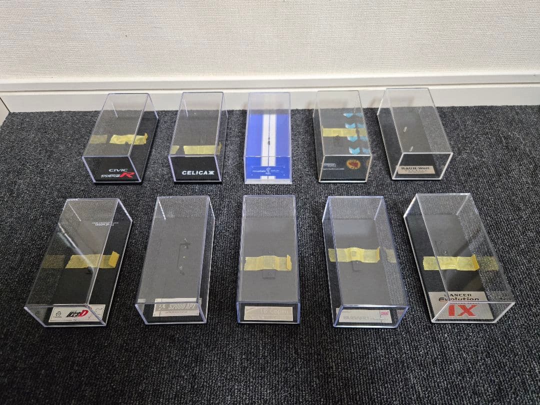 1/64 ディスプレイクリアケース 99個大量セット! おまけ付