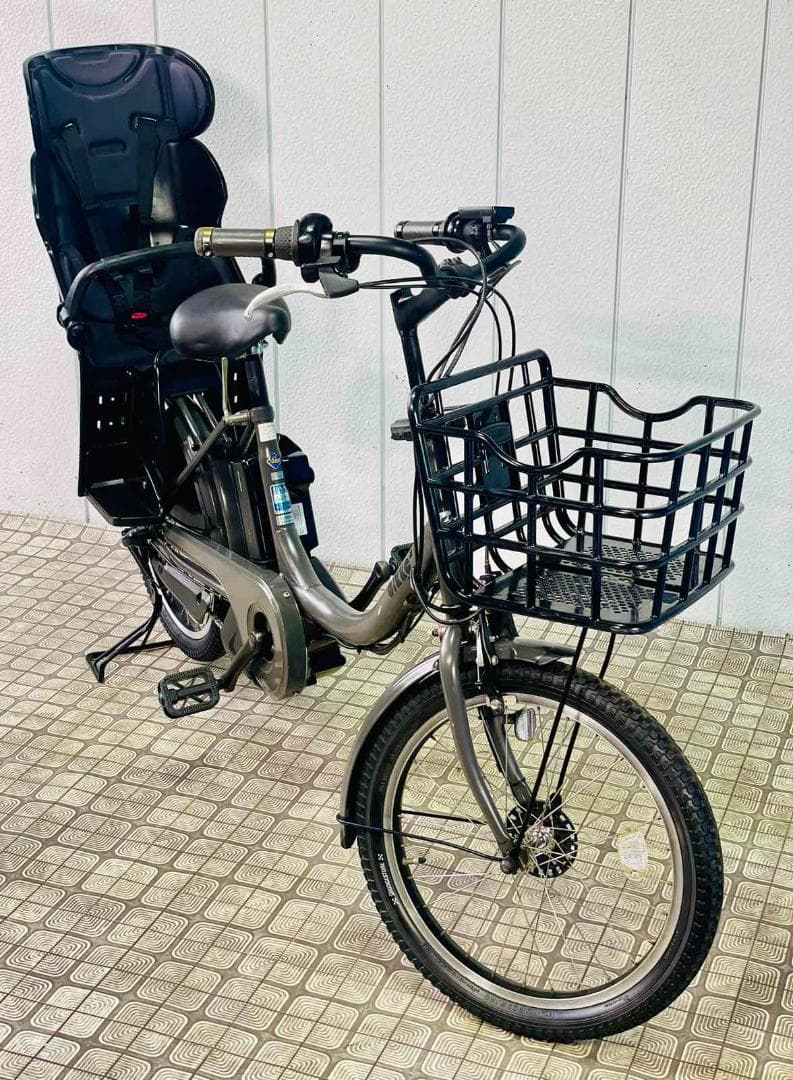 《BRIDGESTONE》 20インチ子供乗せ電動アシスト自転車3114
