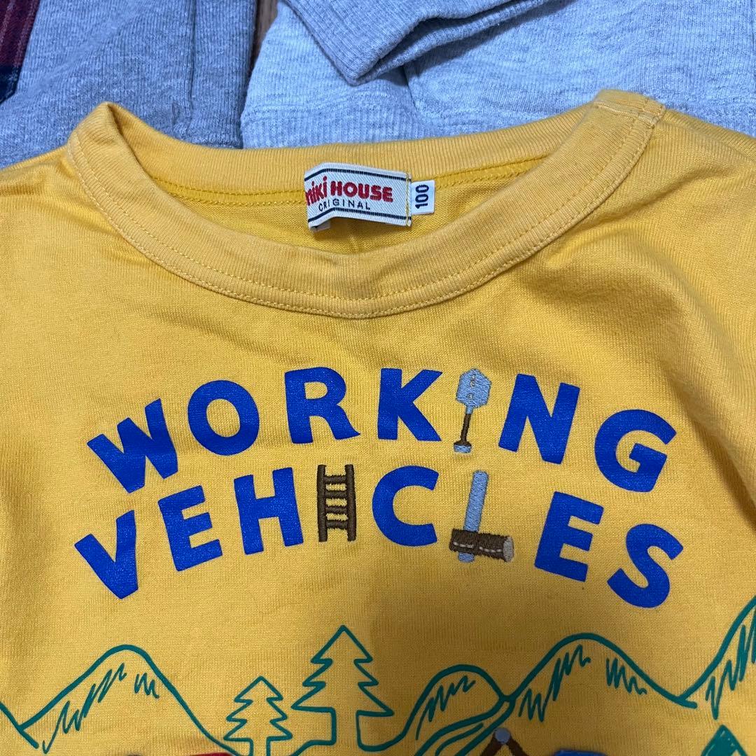 ミキハウス★ まとめ売り　パーカー　トレーナー　ロンT 100