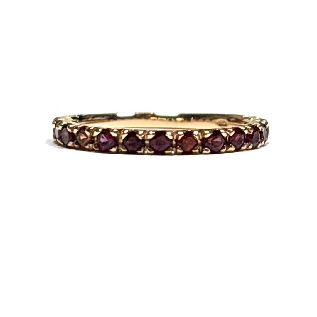 k18 ベーネベーネ パイロープガーネット エタニティ ピンクゴールド