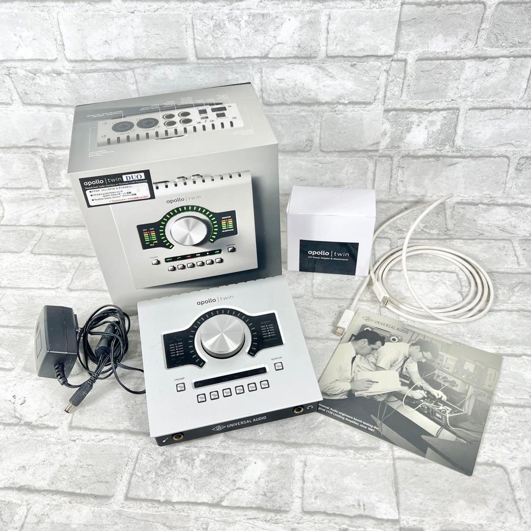 DTM・DAW UNIVERSAL AUDIO apollo twin solo DTM・DAW Universal Audio Apollo Twin SOLO Apollo Twin X