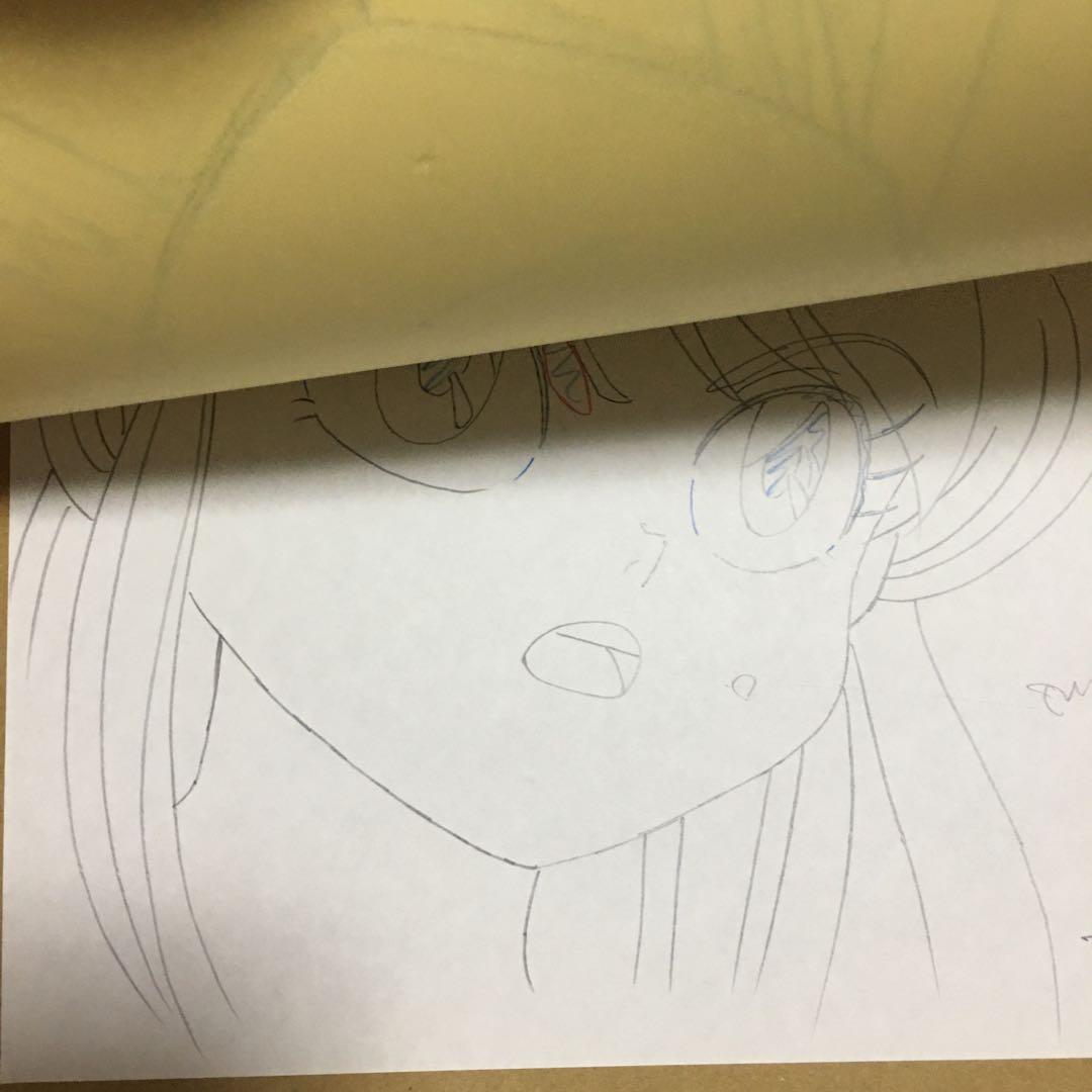 ゲンジ通信あげだま 原画1カット 九鬼麗 怨夜巫女