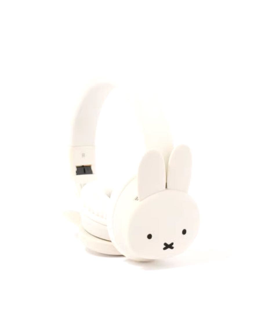 新品未開封 studio CLIP ミッフィー 2WAYワイヤレスヘッドホン 白