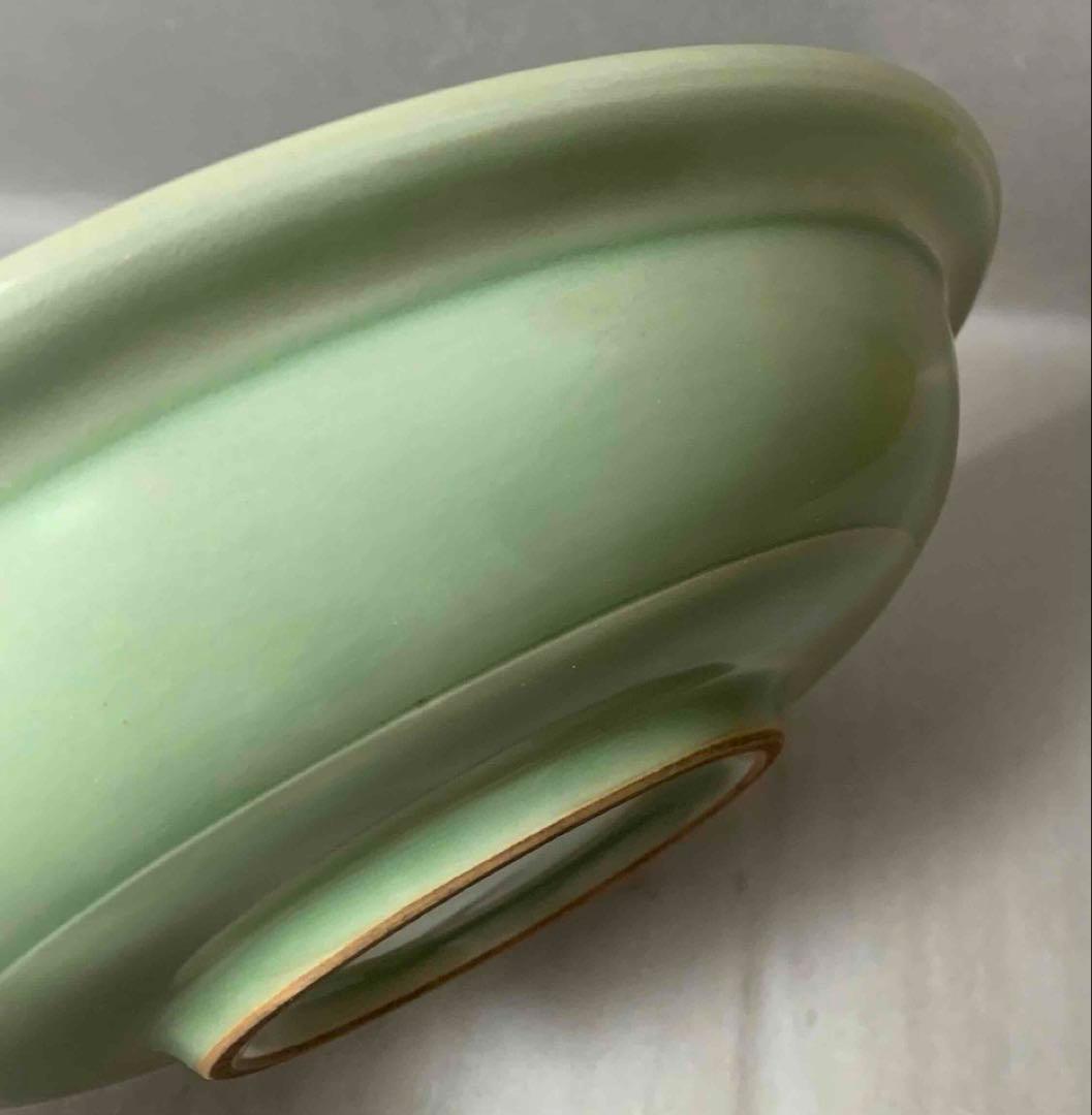 中国 青磁鳳凰平鉢　f2250915