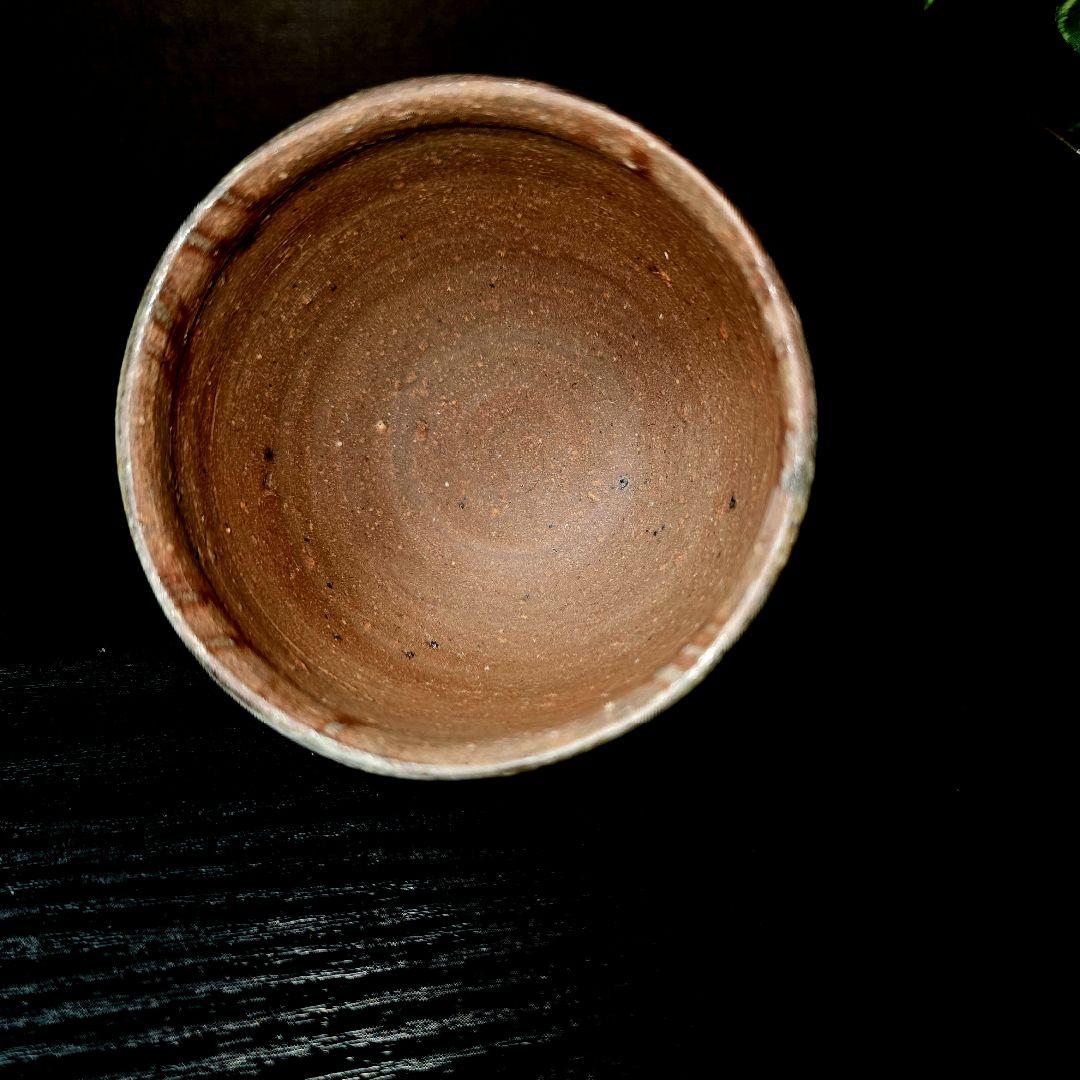 備前焼 柴岡信義 備前市無形文化財 大きめ ぐい呑 - メルカリ