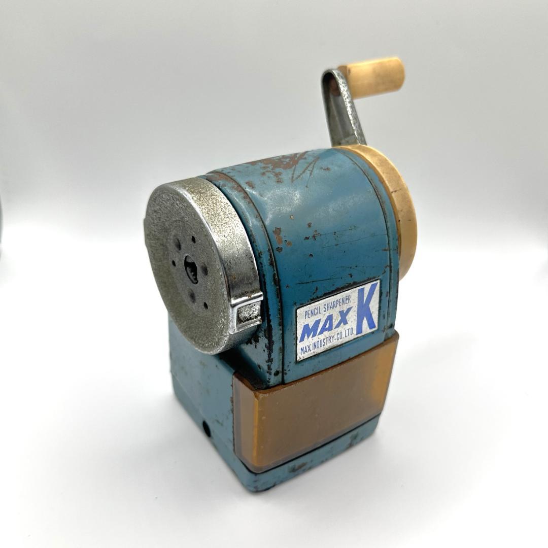 昭和レトロ 鉛筆削り 手動式 MAX K インテリア 文房具|mercariメルカリ