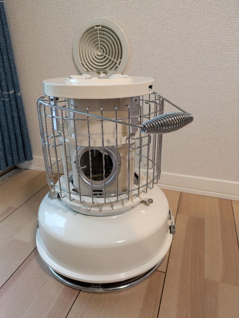 ガスストーブ アラジン 暖房器具 ホワイト 専用袋付き ガス 袋
