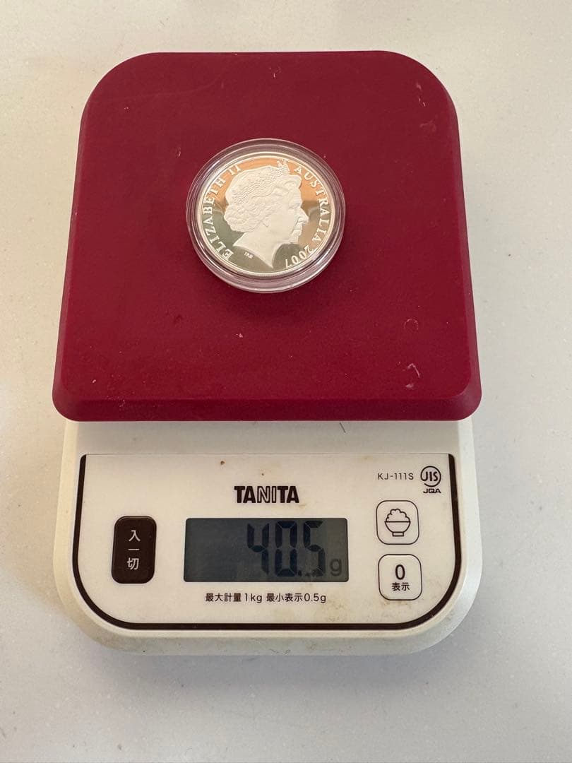 オーストラリア 1ドル 純銀コイン 40g