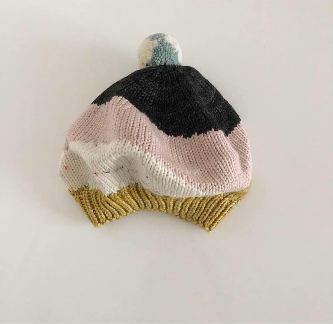 misha&puff ニットベレー帽 beret Landscape Tam