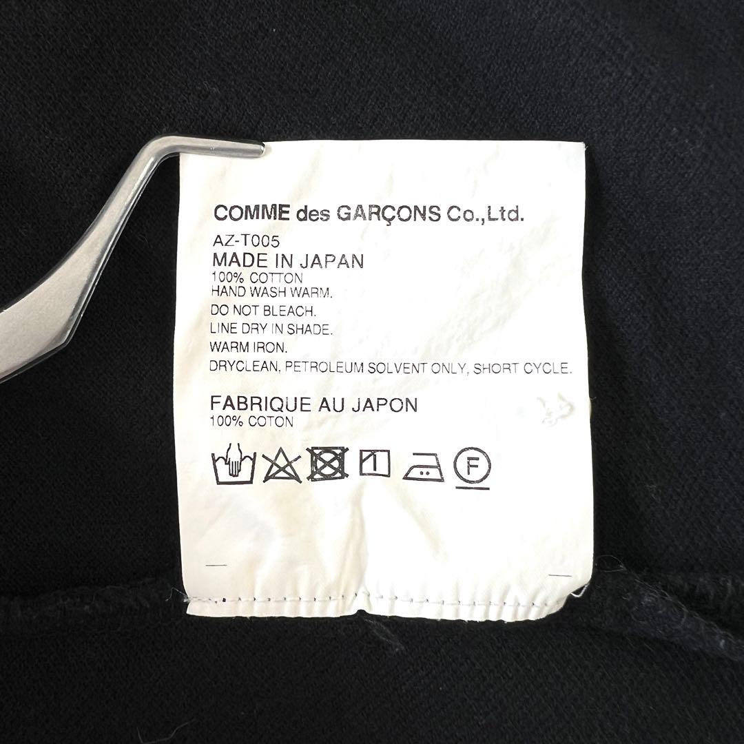 コムデギャルソン ポロシャツ ワンポイント 刺繍 ロゴ ハート