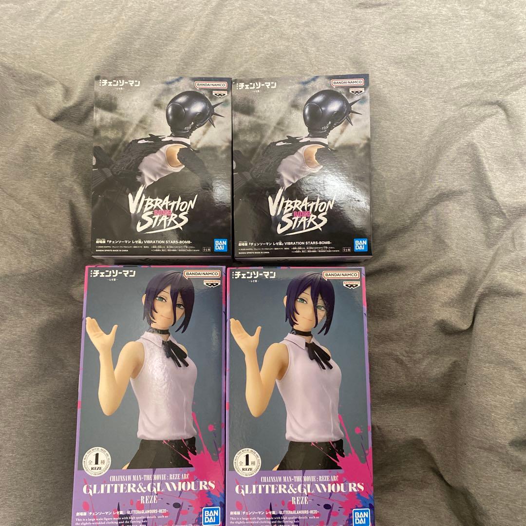 チェンソーマン レゼ篇 レゼ フィギュア 4体セット まとめ売り - メルカリ