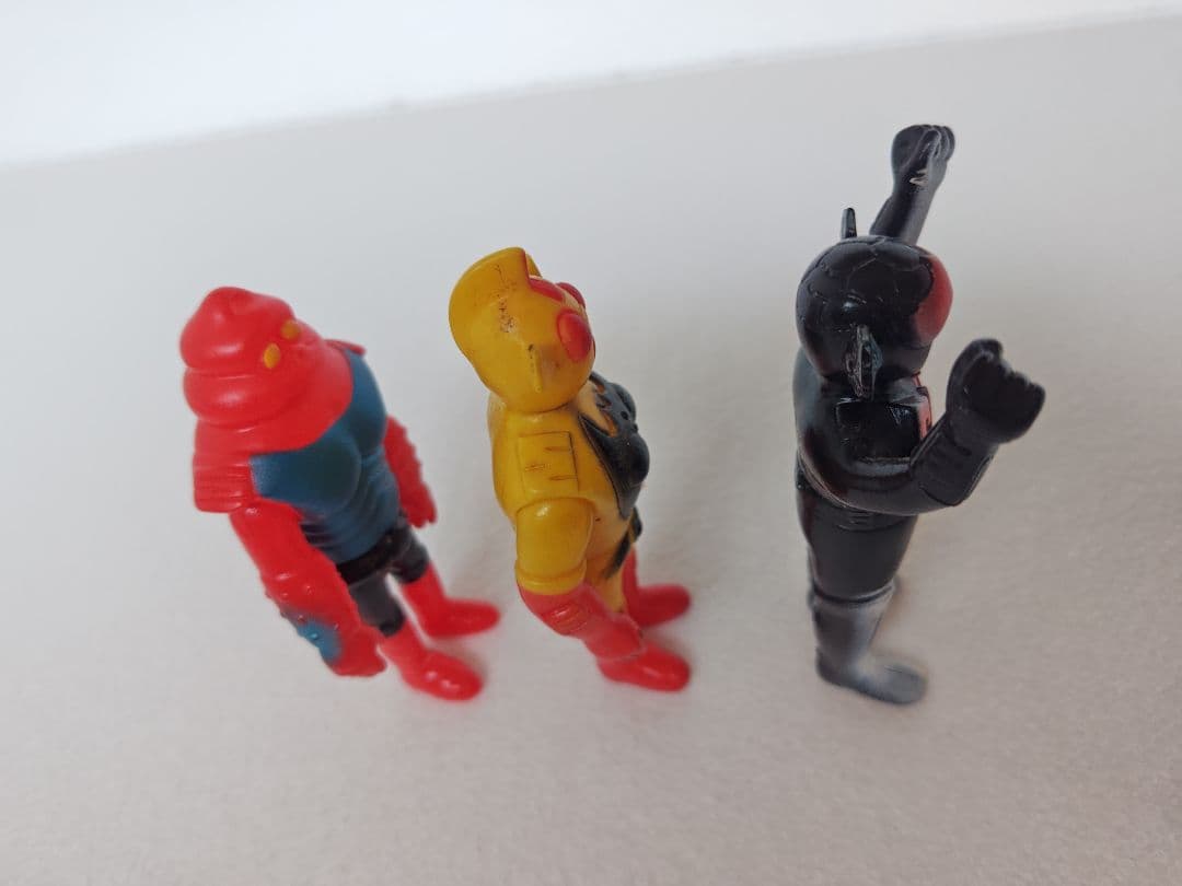 タカトク　アクマイザー3　ザビタン　イービル　ガブラ　ソフビ3体セット