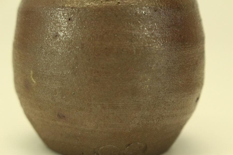 茶道具 備前茶入 共蓋(A767)