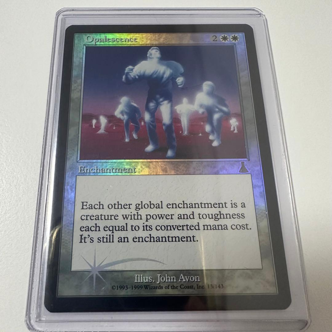 MTG オパール色の輝き/Opalescence(UD)Foil