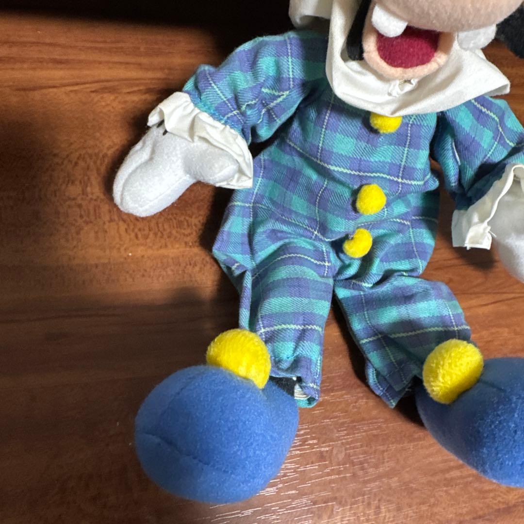 グーフィー　ピエロ　サーカス　ぬいぐるみ タグなし