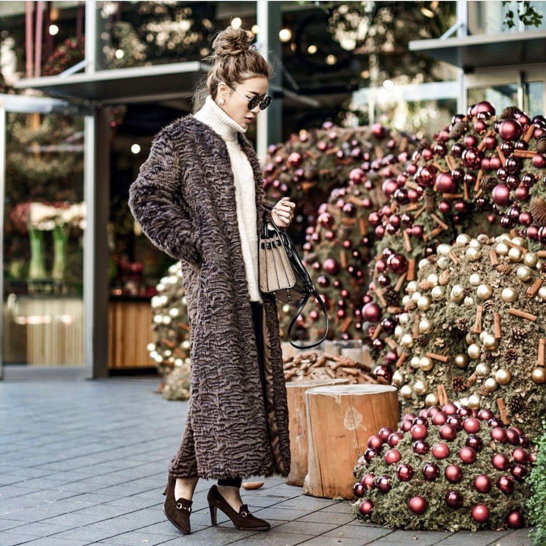 完売商品：元値 ¥22.000】 Glam Lips ファーロングコート - メルカリ