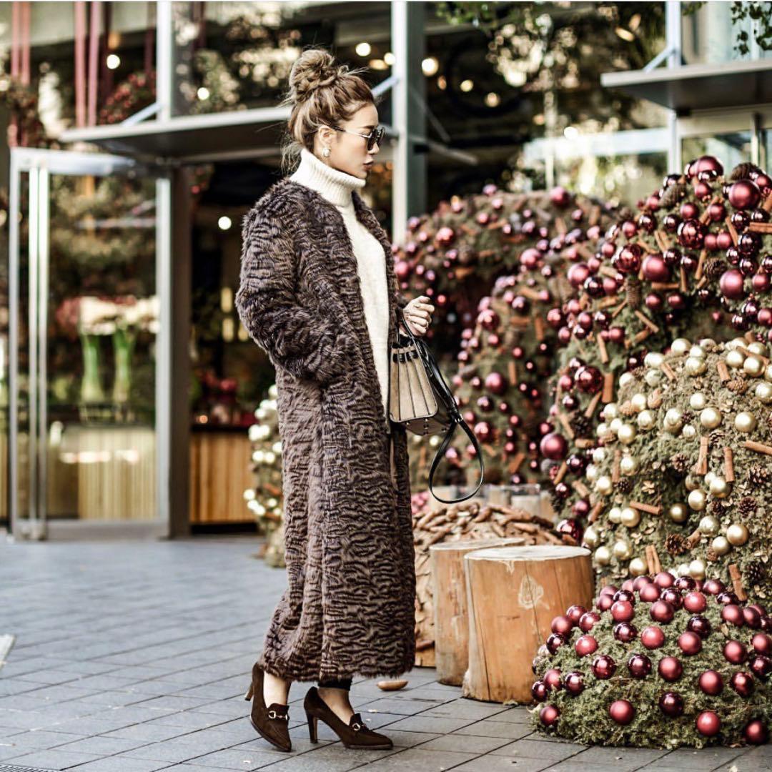 完売商品：元値 ¥22.000】 Glam Lips ファーロングコート - メルカリ