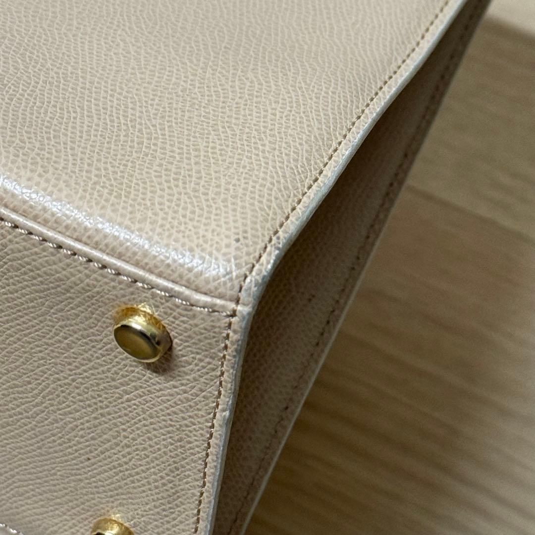 超希少！ヘンリーハイクラス 2way ベルトデザイン　ハンドバッグ　ベージュ