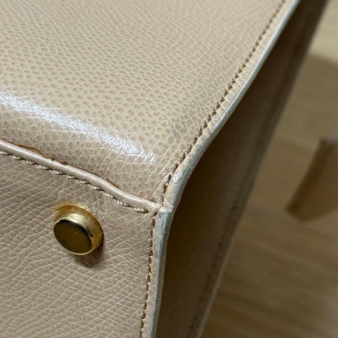 超希少！ヘンリーハイクラス 2way ベルトデザイン　ハンドバッグ　ベージュ