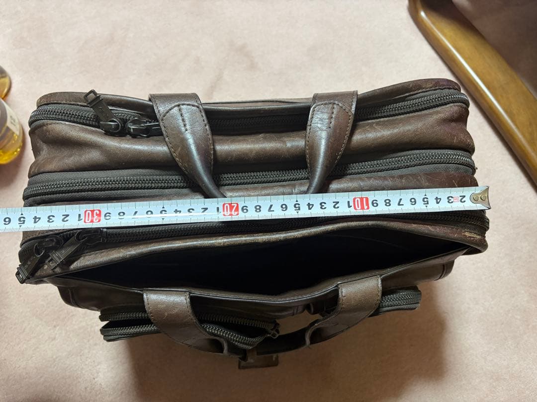 トゥミ TUMI ブリーフケース レザー エクスパンダブル ブラウン