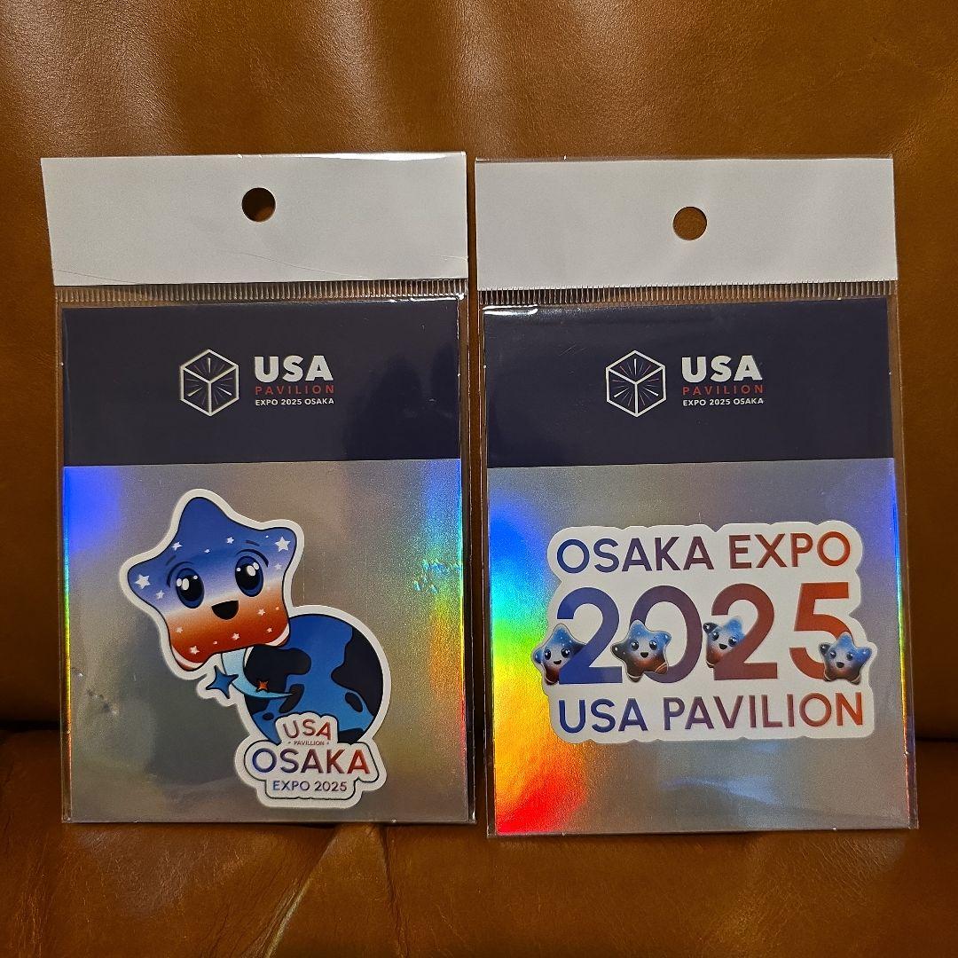 万博限定 アメリカ館 EXPO 2025 USA PAVILION シールセット - メルカリ