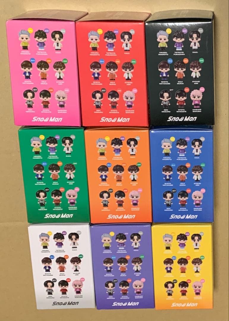 Man ON ツアーグッズ すのチルソフビコンプリートセット SnowMan ON
