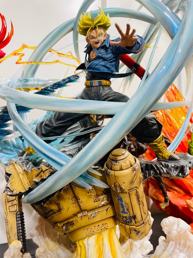 限定絶版ドラゴンボールトランクスガレージキットスタチュー1/6サイズシリアル