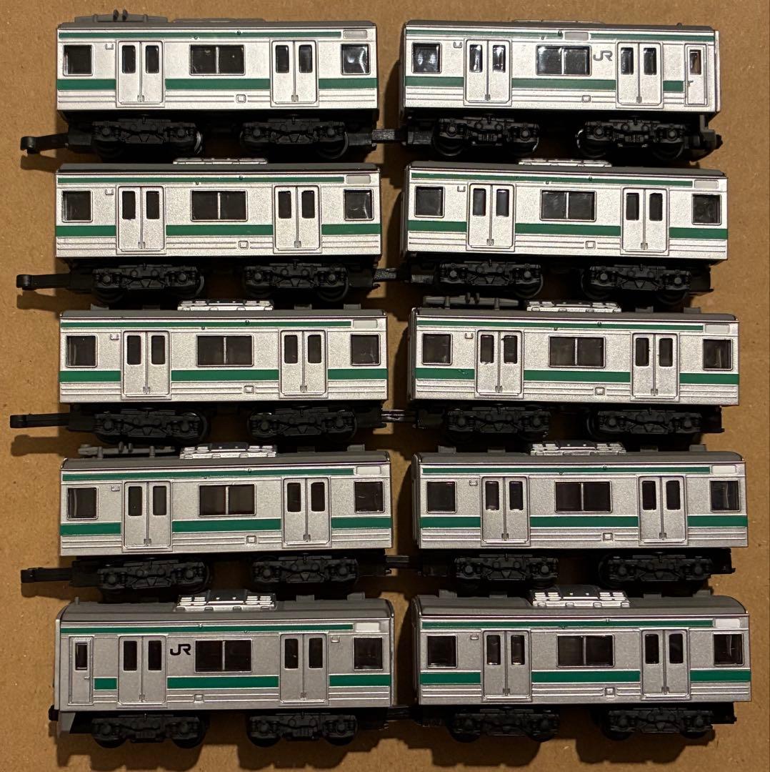 ・Bトレ・JR東日本205系（埼京線）・10連フル編成・組立済
