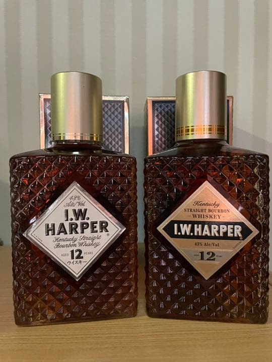 IWハーパー12年【終売現行品＋旧ボトル】セット