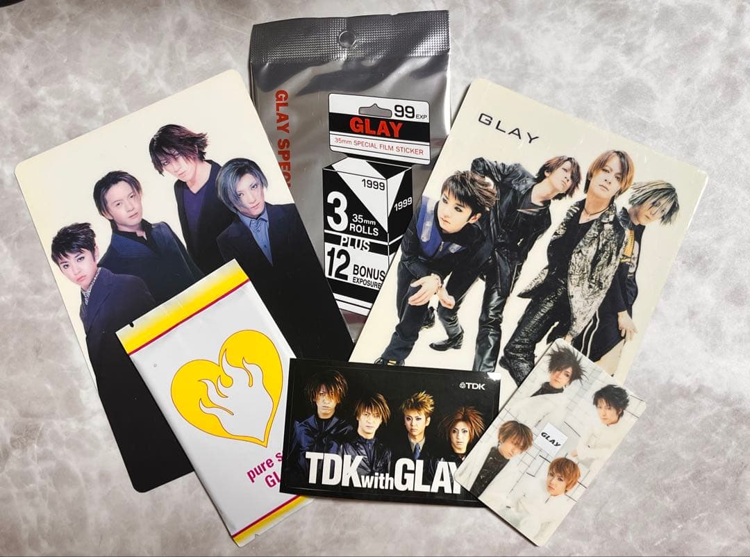 激レア！GLAY 販促品など6点セット - メルカリ