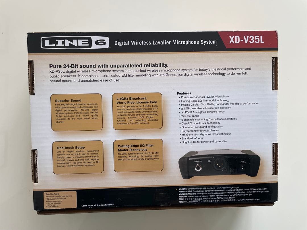 【kyoochin 】LINE6 XD-V35L デジタルワイヤレスマイク