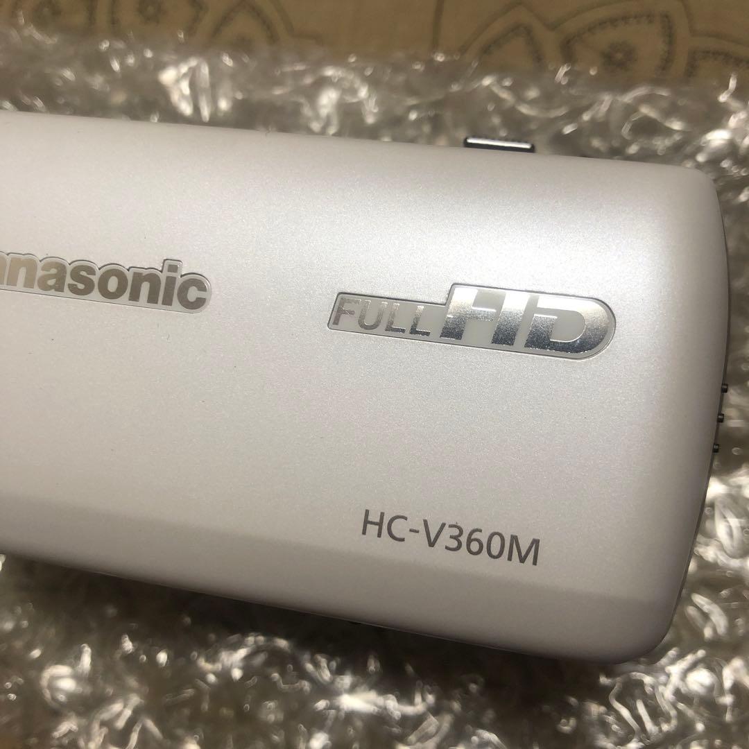 ほぼ新品 Panasonic HC-V360M ビデオカメラ 完品