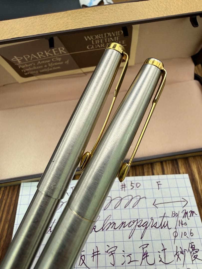 PARKER 万年筆 50 ファルコンニブ ボールペンおまけの通販はau PAY